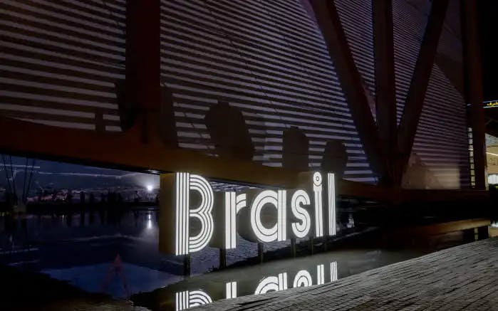 O Pavilhão **do Brasil